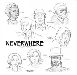 Neverwhere character sketches