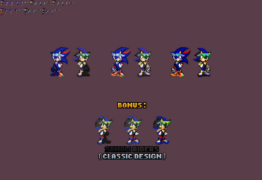 Shadic and Sonow Riders (My Version). by AlanFire on DeviantArt