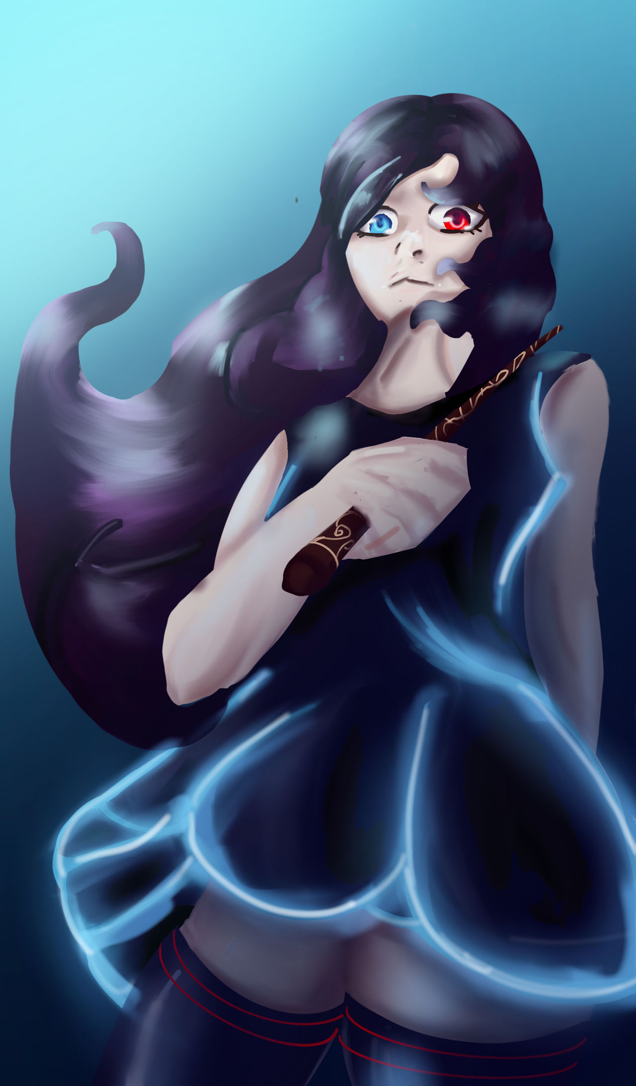 Magic Oc Drawing Magic danger/ OC / drawn in school challenge by Studioofmoonandsun on ...