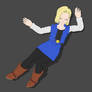 Android 18 Knocked Out