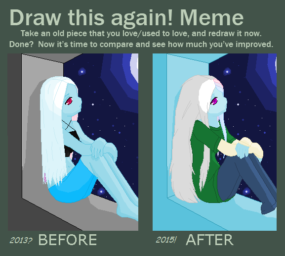 Draw this again meme!