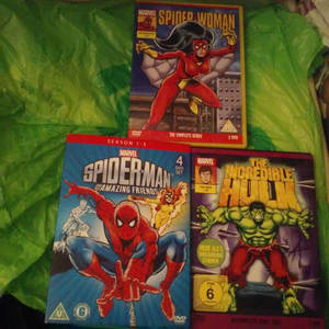 80s  marvel cartoons dvds