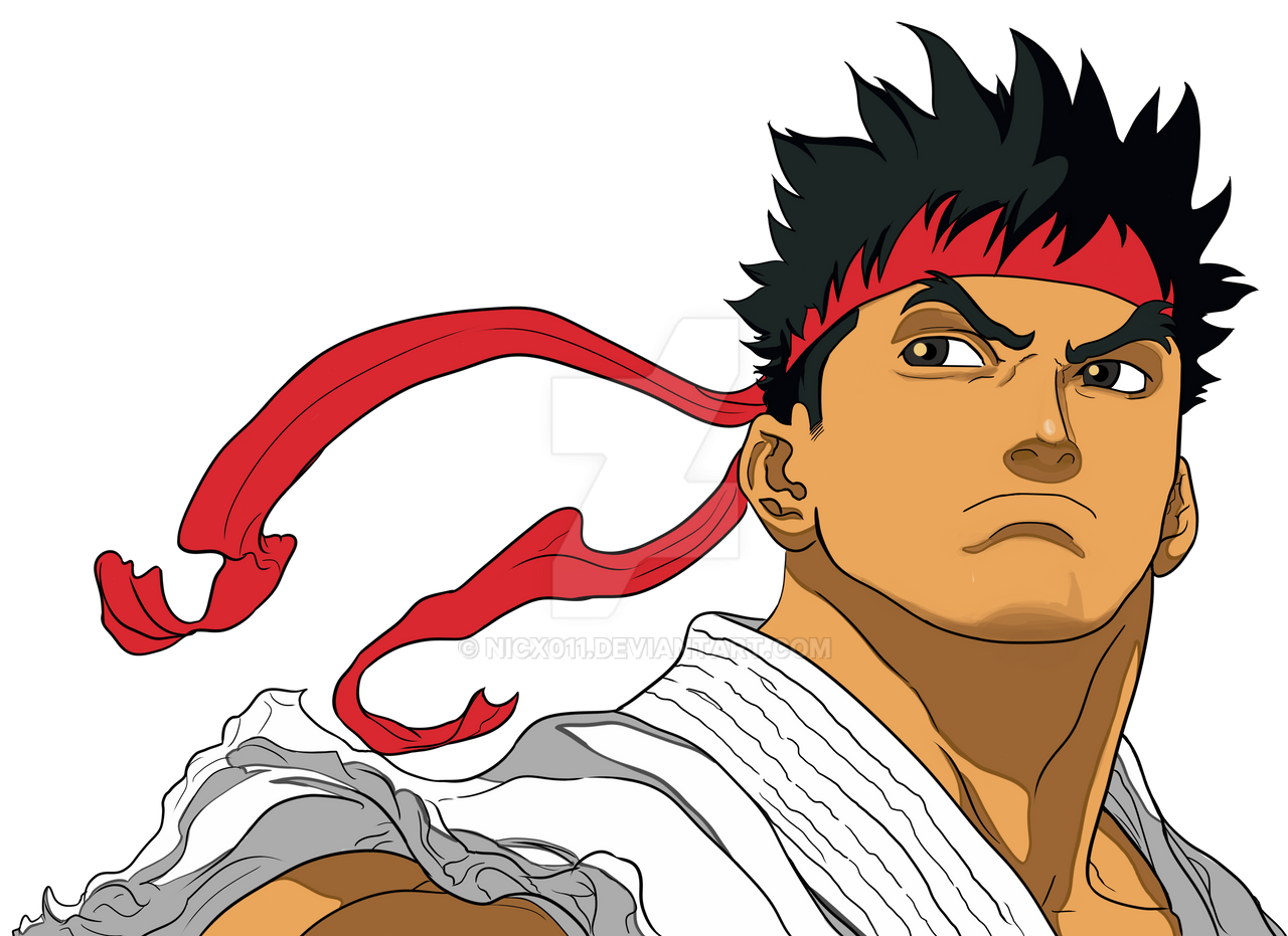 Cartoon Ryu Pfp Ryu commission by Nicx011 on DeviantArt