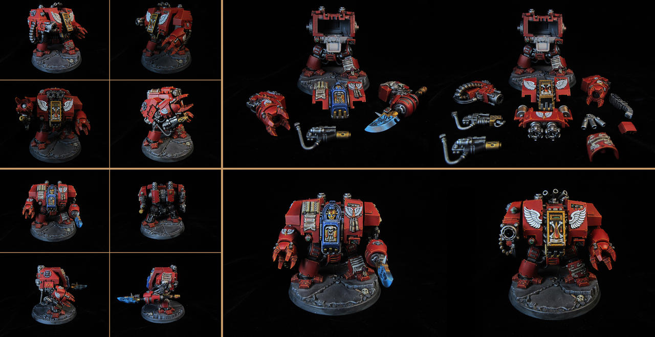 Warhammer 40K - Blood Angels Furioso Dreadnought - Jeu de stratégie Warhammer 40K - Blood Angels Furioso Dreadnought - Jeu de stratégie