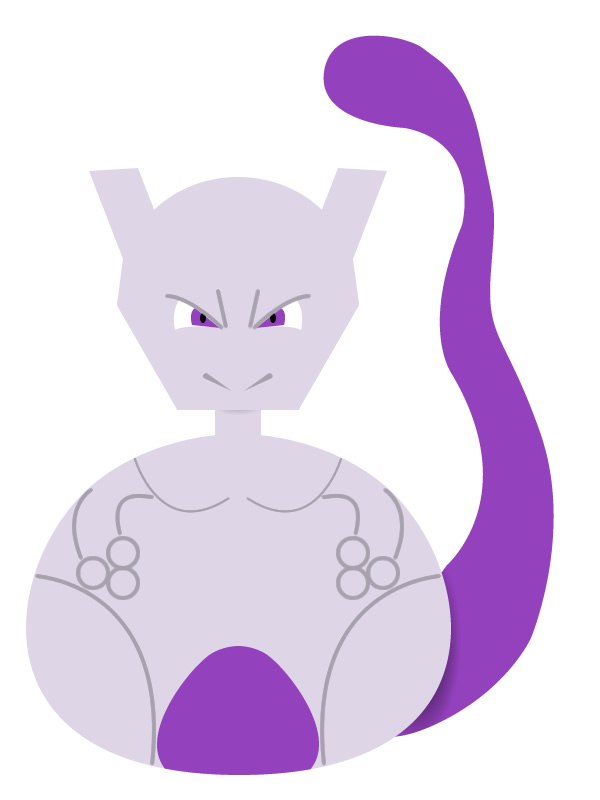 Mewtwo Lettering Mewtwo in vector by Dynoboot on DeviantArt