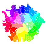 Hexagon zoo by Dynoboot