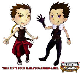 Greed + Kimblee: Harvest Moon