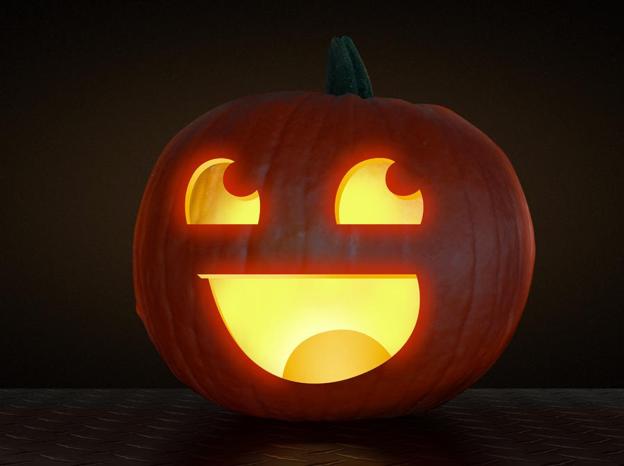 Jack O'Lantern Happy