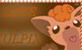 I Love Vulpix STAMP