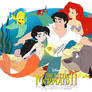 Family members of the little mermaid 