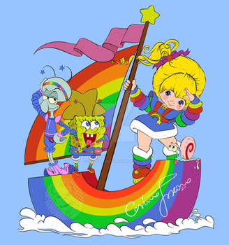 Rainbow Brite and Spongebob