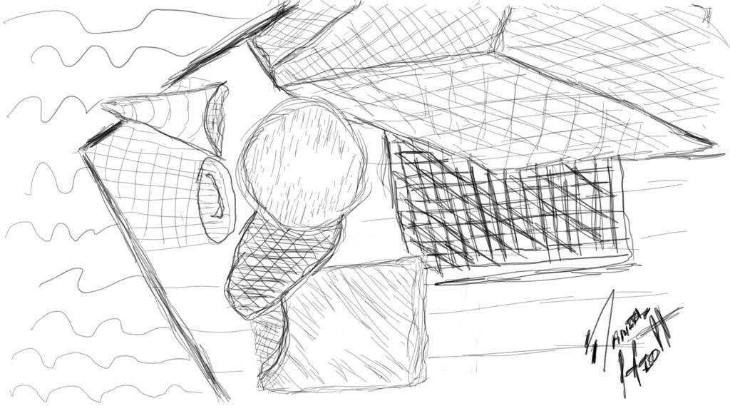Simladscape Using Cross Hatching CROSS HATCHING TECHNIQUE 1 by Danhiott on DeviantArt