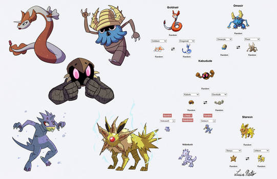 Pokemon Fusion Doodles 4