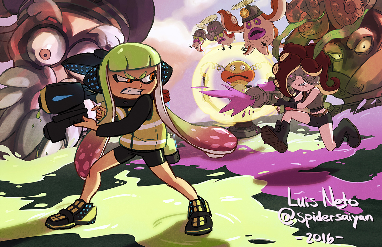 Splatoon by Spidersaiyan on DeviantArt