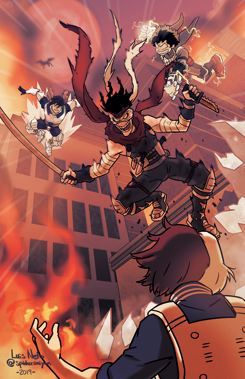 Mha Injector MHA: Hero-Killer Stain by Spidersaiyan on DeviantArt