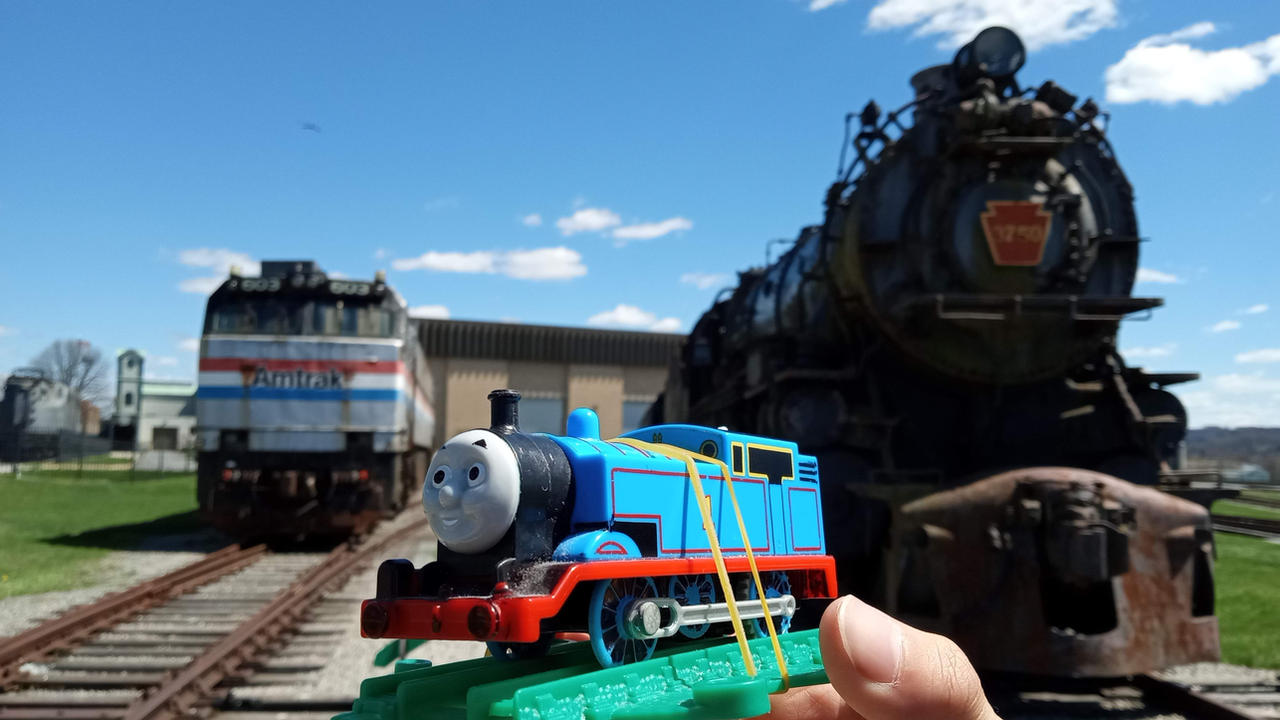 Blue Skeleton Train blue train and americans by GenesisRailfan150 on DeviantArt