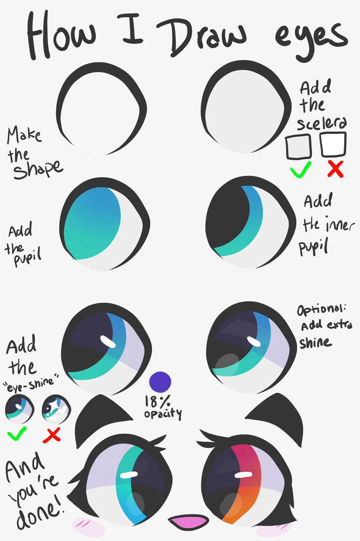 How To Draw Mlp Eyes