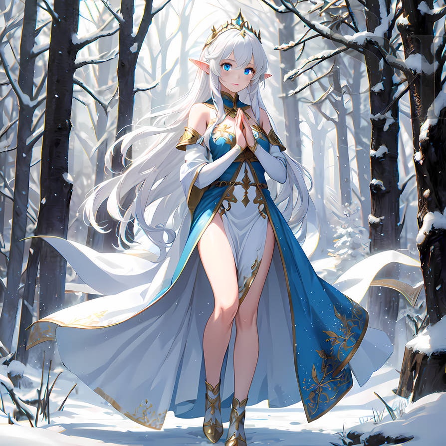 Snow Princess Blue Snow Princess by skikitten91 on DeviantArt
