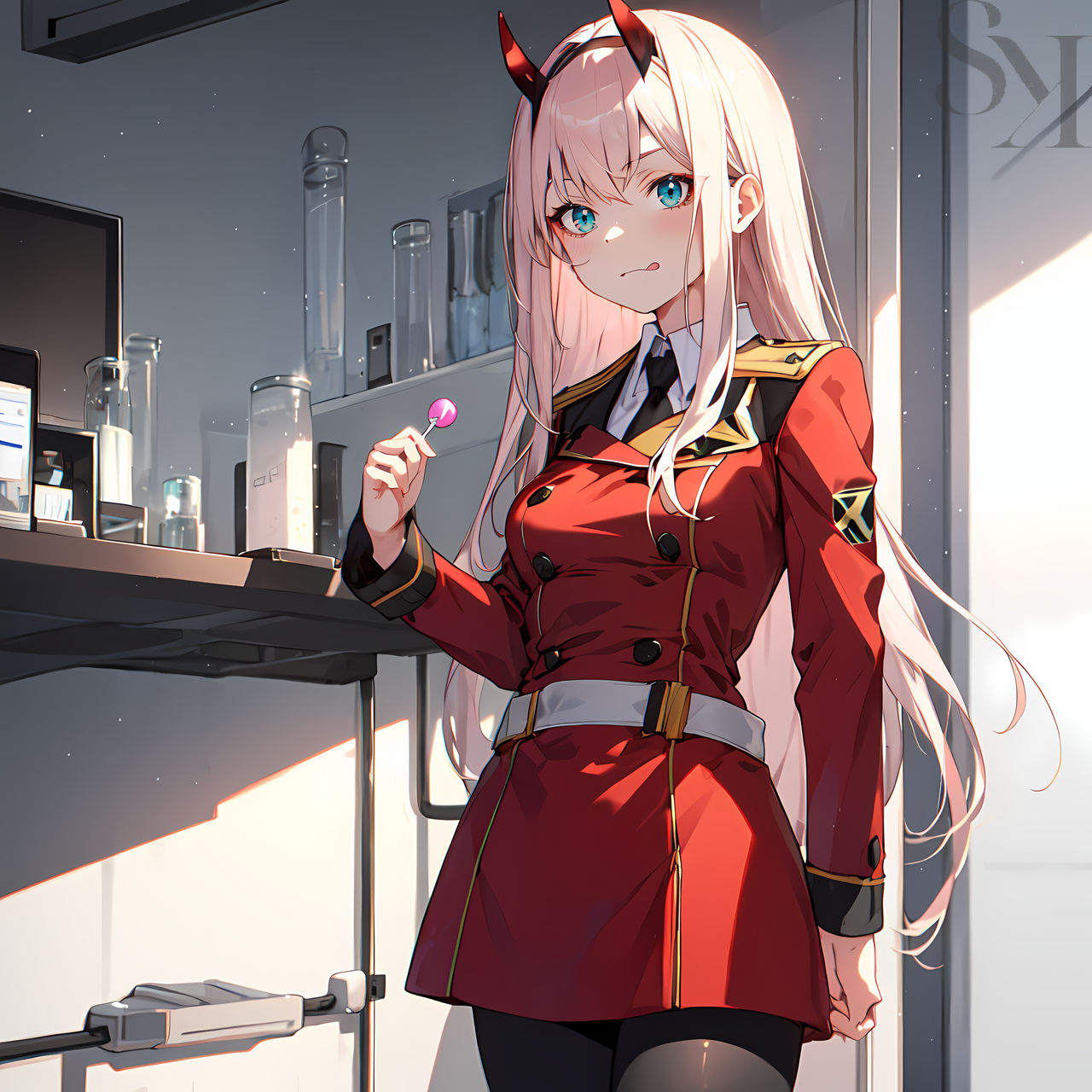 Zero Two by skikitten91 on DeviantArt