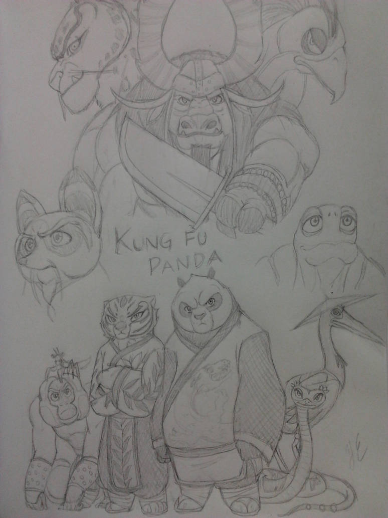 Kung Fu Panda by AniDragmire on DeviantArt