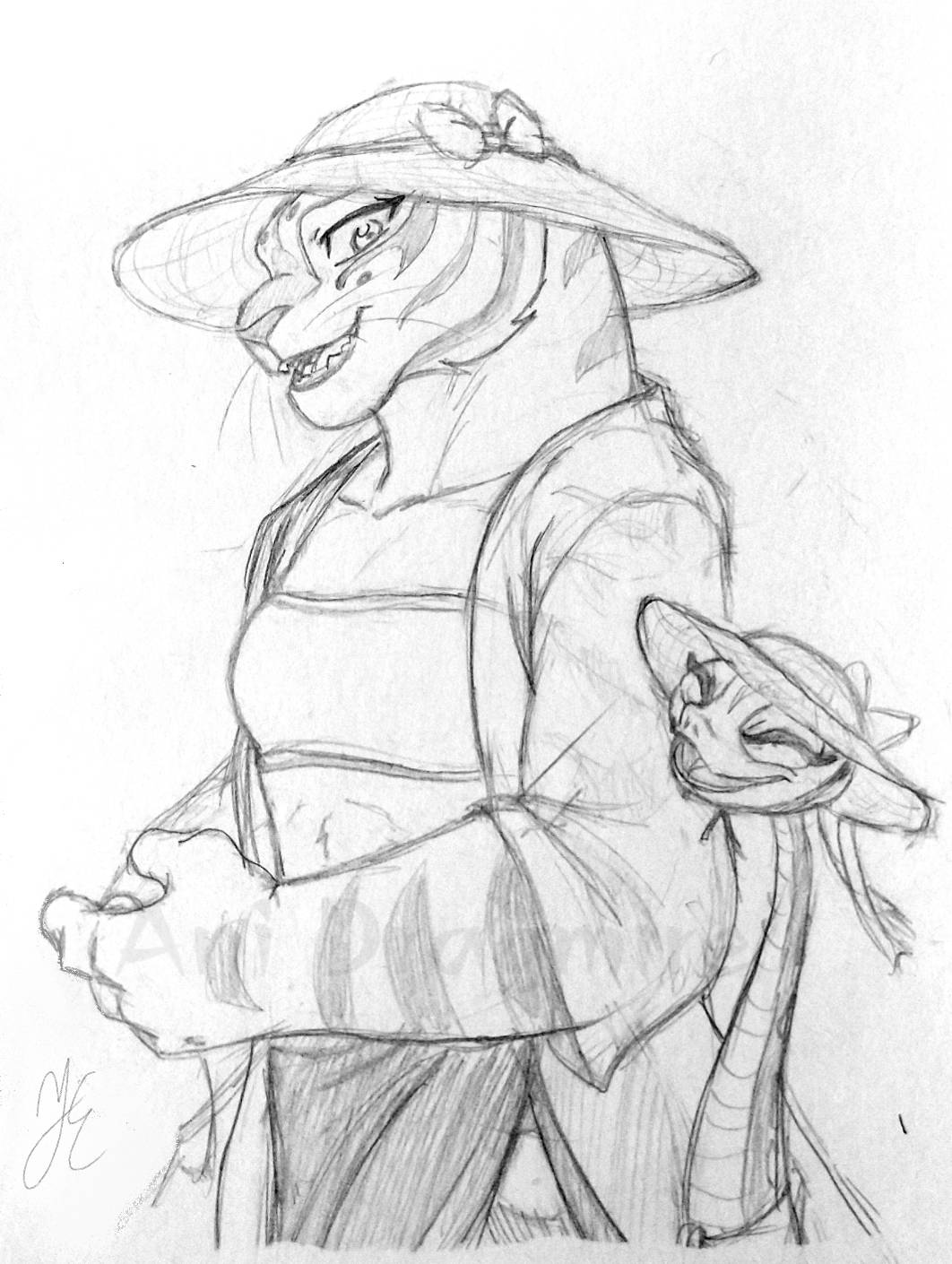 Tigress and viper by AniDragmire on DeviantArt