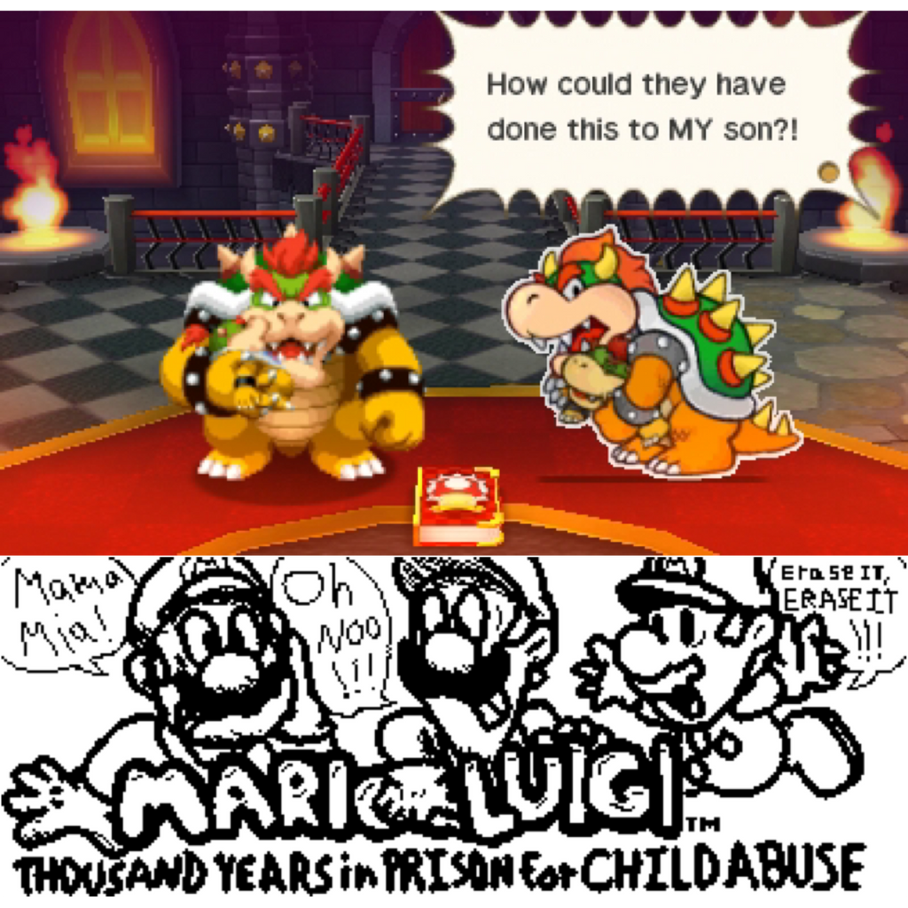 Mario Luigi: Child Abusers by GameKing427 on DeviantArt