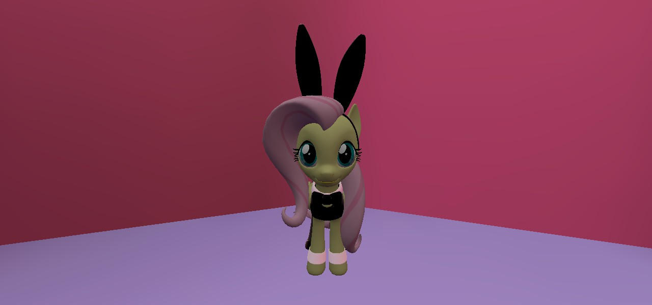 Fluttershy (Bunny Suit) by Th3M4nW1thN0N4m3 on DeviantArt