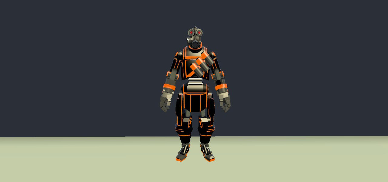 Tron Pyro-Bot (ORG) by Th3M4nW1thN0N4m3 on DeviantArt