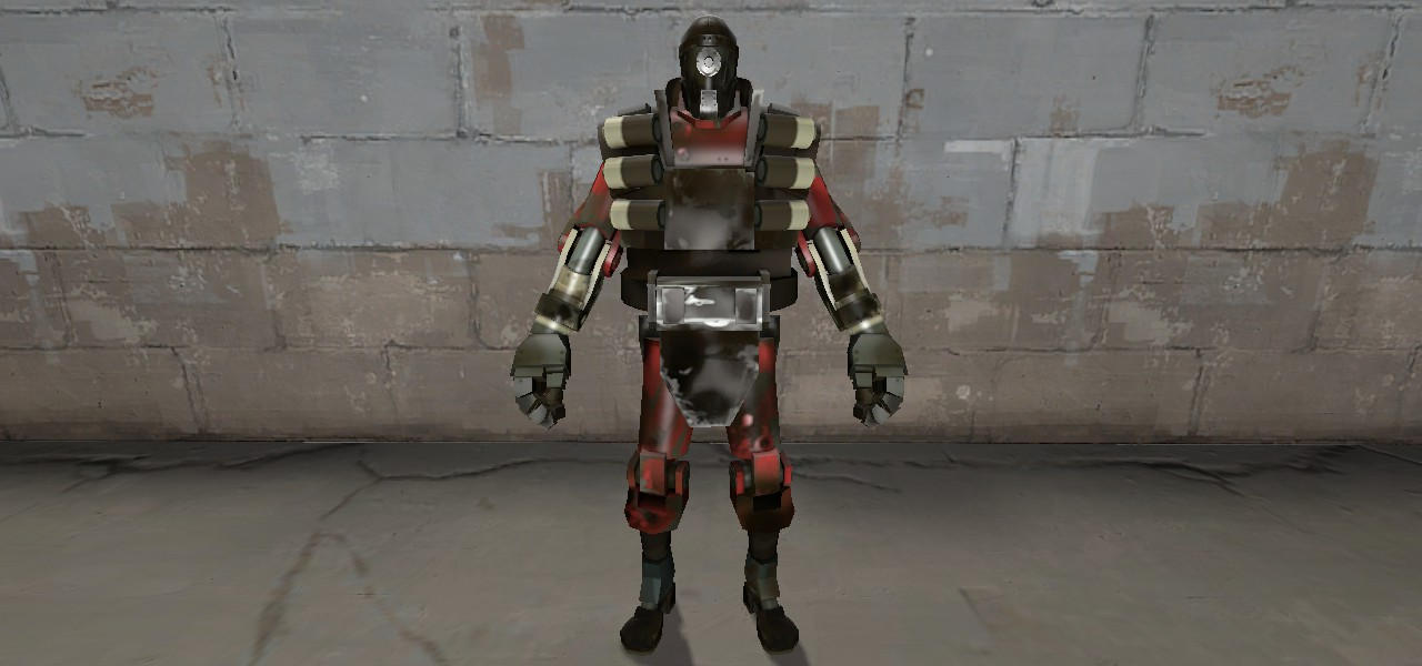 Demo-Bot (RED) (Rusted) by Th3M4nW1thN0N4m3 on DeviantArt