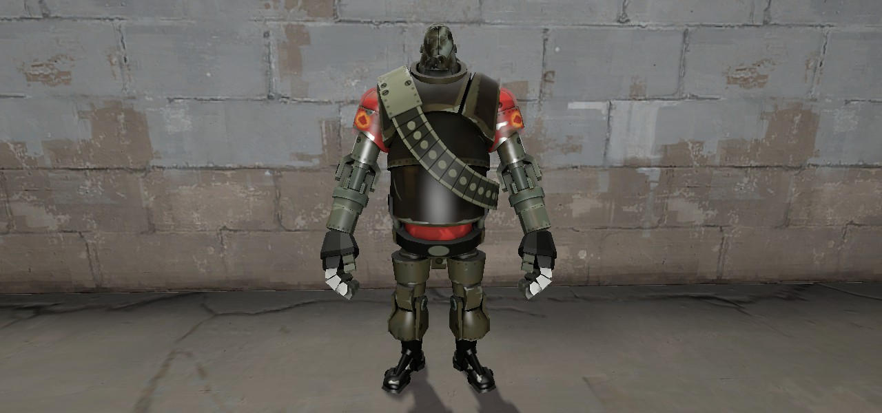 Heavy-Bot (RED) (Rusted) by Th3M4nW1thN0N4m3 on DeviantArt