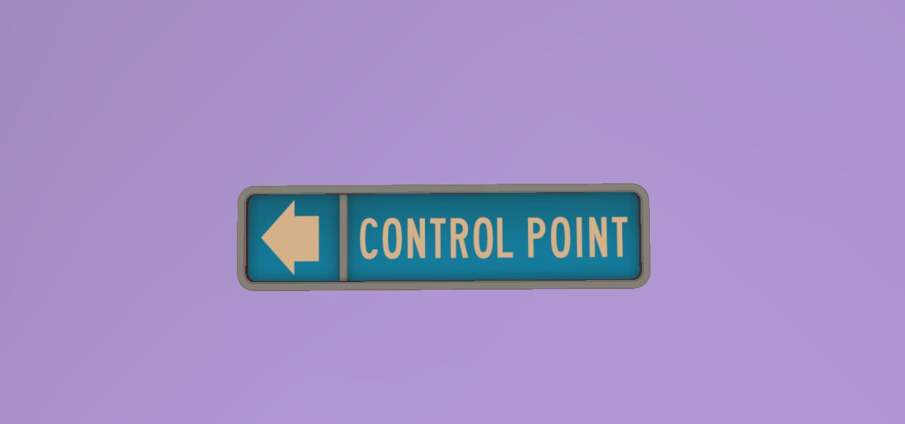 Control Point Sign (Left) (BLU) by Th3M4nW1thN0N4m3 on DeviantArt