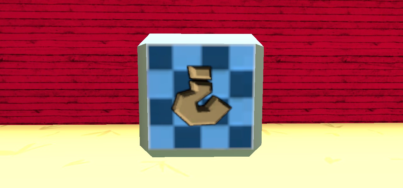 Fake Item Box (Double Dash) (Blue) by Th3M4nW1thN0N4m3 on DeviantArt