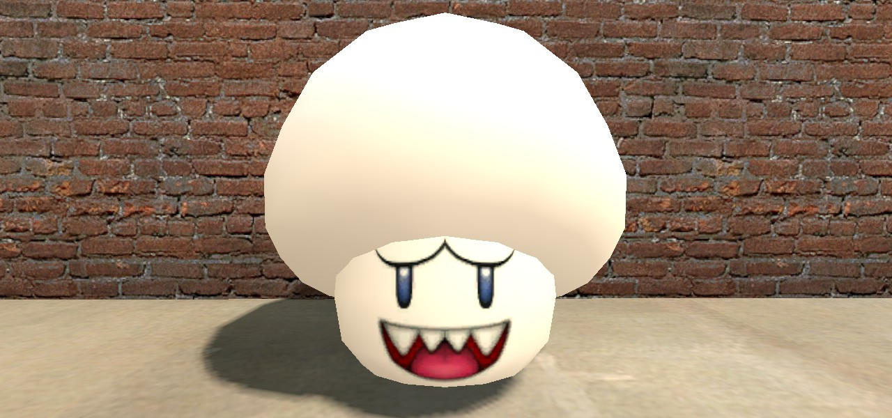 Boo Mushroom by Th3M4nW1thN0N4m3 on DeviantArt