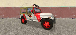 Jurassic Park Jeep Wrangler Sahara