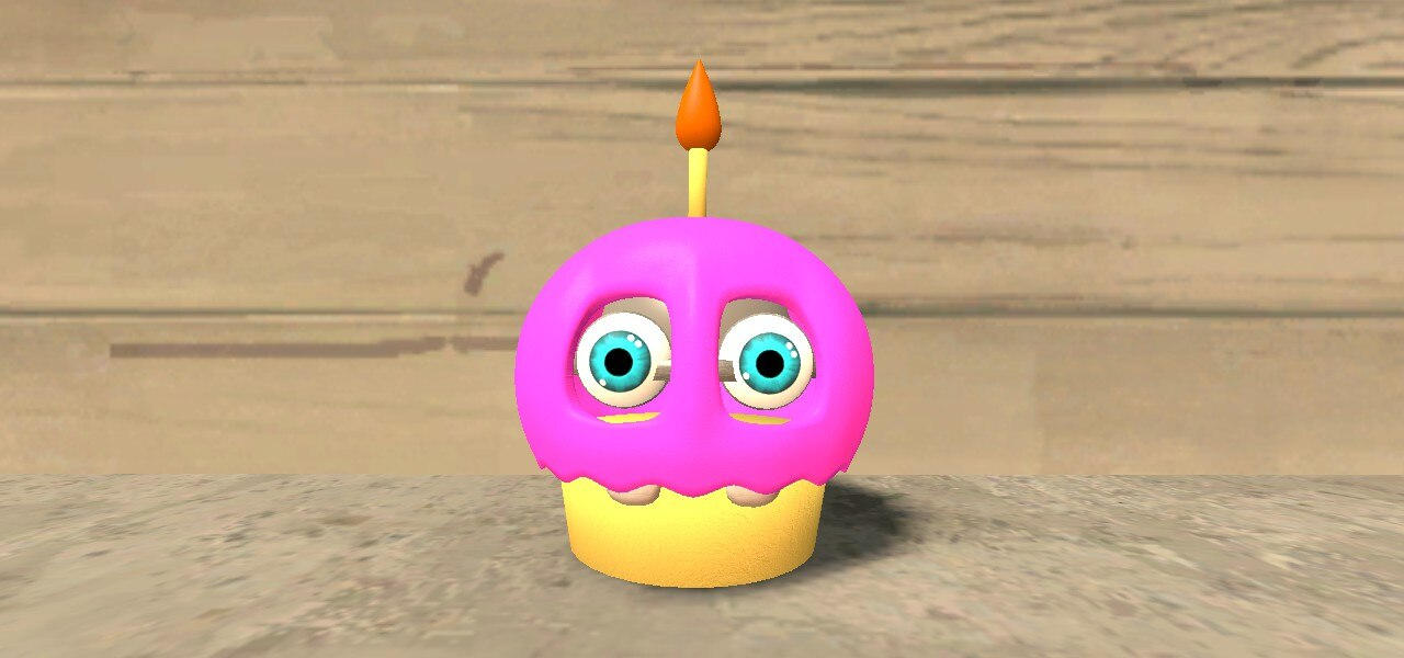 Repaired Nightmare Repaired Nightmare Chica's Cupcake by Th3M4nW1thN0N4m3 on DeviantArt