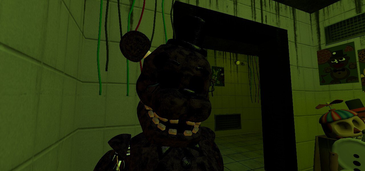 Shadow Freddy (FNAF 3) by Th3M4nW1thN0N4m3 on DeviantArt