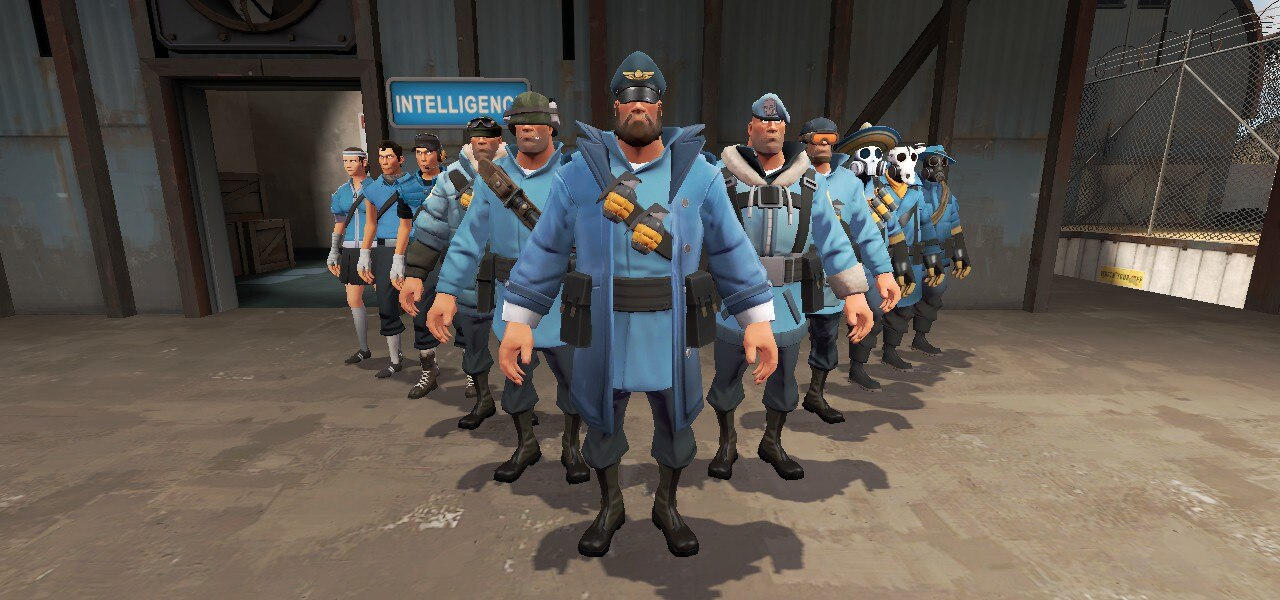 The Teufort Ten (BLU Mercs) (Offense) by Th3M4nW1thN0N4m3 on DeviantArt