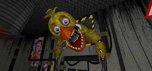 Withered Chica by VFario on DeviantArt