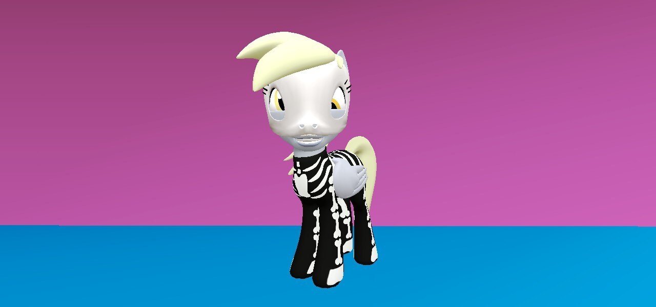 A ''Derpy'' Skeleton by Th3M4nW1thN0N4m3 on DeviantArt