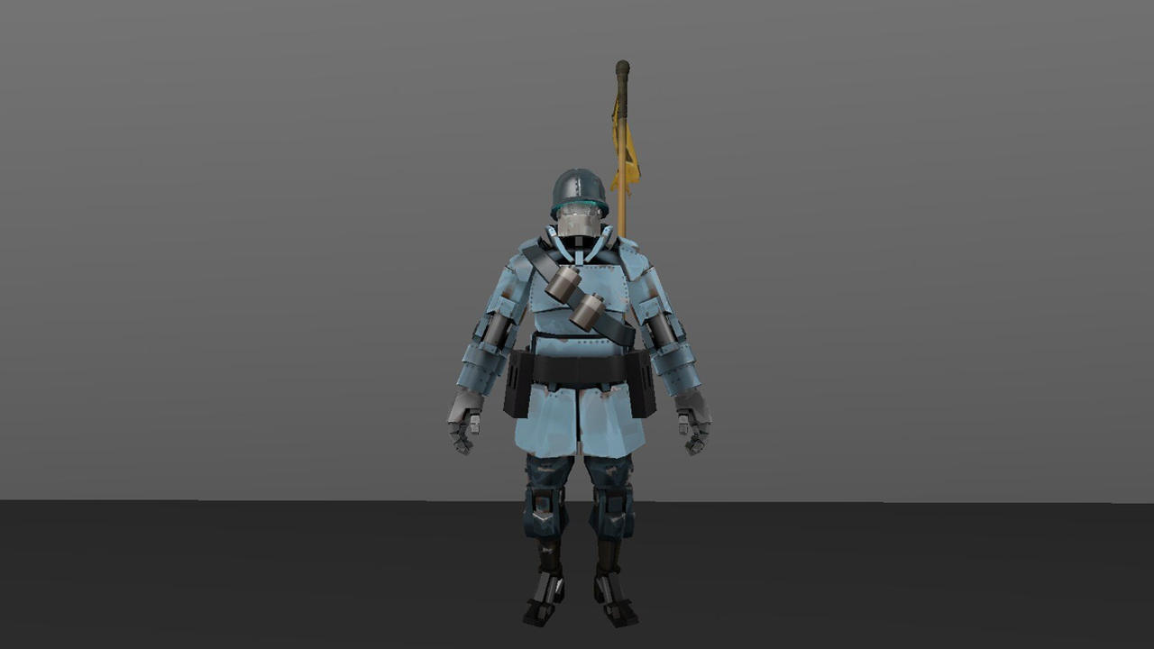 Buff / Extended Buff Soldier by Th3M4nW1thN0N4m3 on DeviantArt