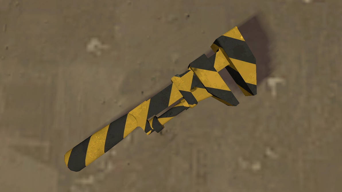 Hazard Warning Wrench by Th3M4nW1thN0N4m3 on DeviantArt