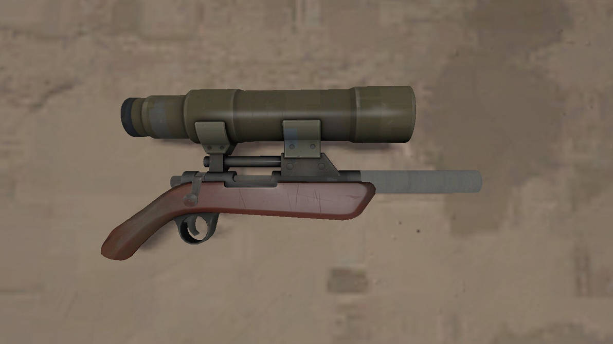 Sawn-Off Sniper Rifle by Th3M4nW1thN0N4m3 on DeviantArt