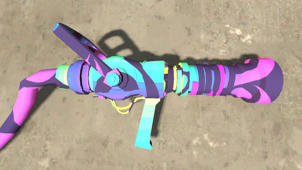 Spectrum Splattered Medi Gun by Th3M4nW1thN0N4m3 on DeviantArt