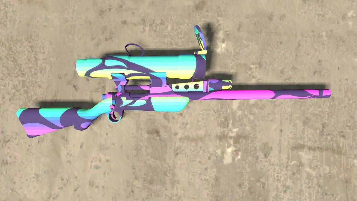 Spectrum Splattered Sniper Rifle by Th3M4nW1thN0N4m3 on DeviantArt