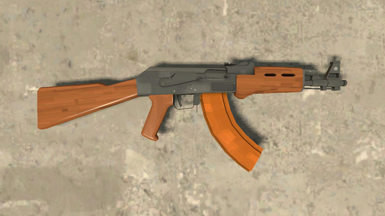 Mini Ak Rust Mini AK by Th3M4nW1thN0N4m3 on DeviantArt
