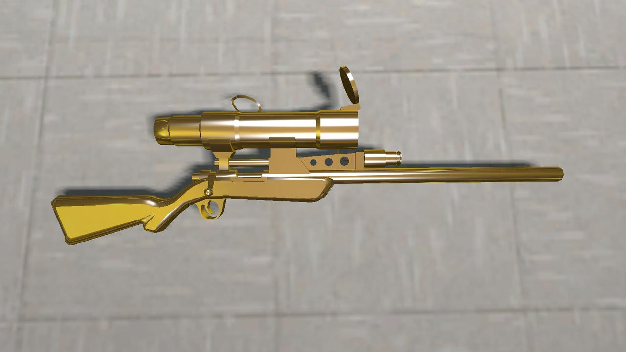 Solid Australium Sniper Rifle by Th3M4nW1thN0N4m3 on DeviantArt