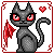 Vampire Kitty Free Avatar by Kitrakaya