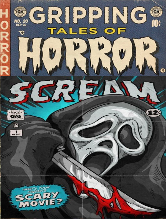 Comic Help Scream Classic SCREAM horror movie comic, issue #2 by Optionshark on DeviantArt