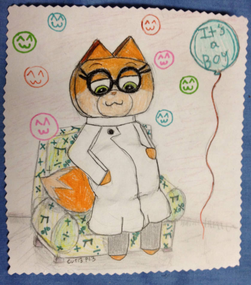 Pregnant Dr. Fox w/ Foxodile (Requested) by Cutl3Pl3 on DeviantArt