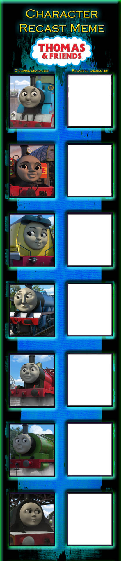Thomas and friends Recast by GodzillaFan2028 on DeviantArt